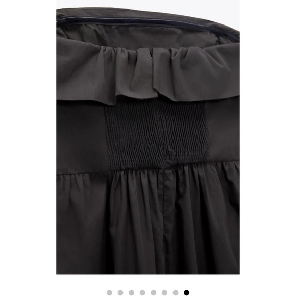 Zara STRAPLESS LONG DRESS - Picture 7 of 14